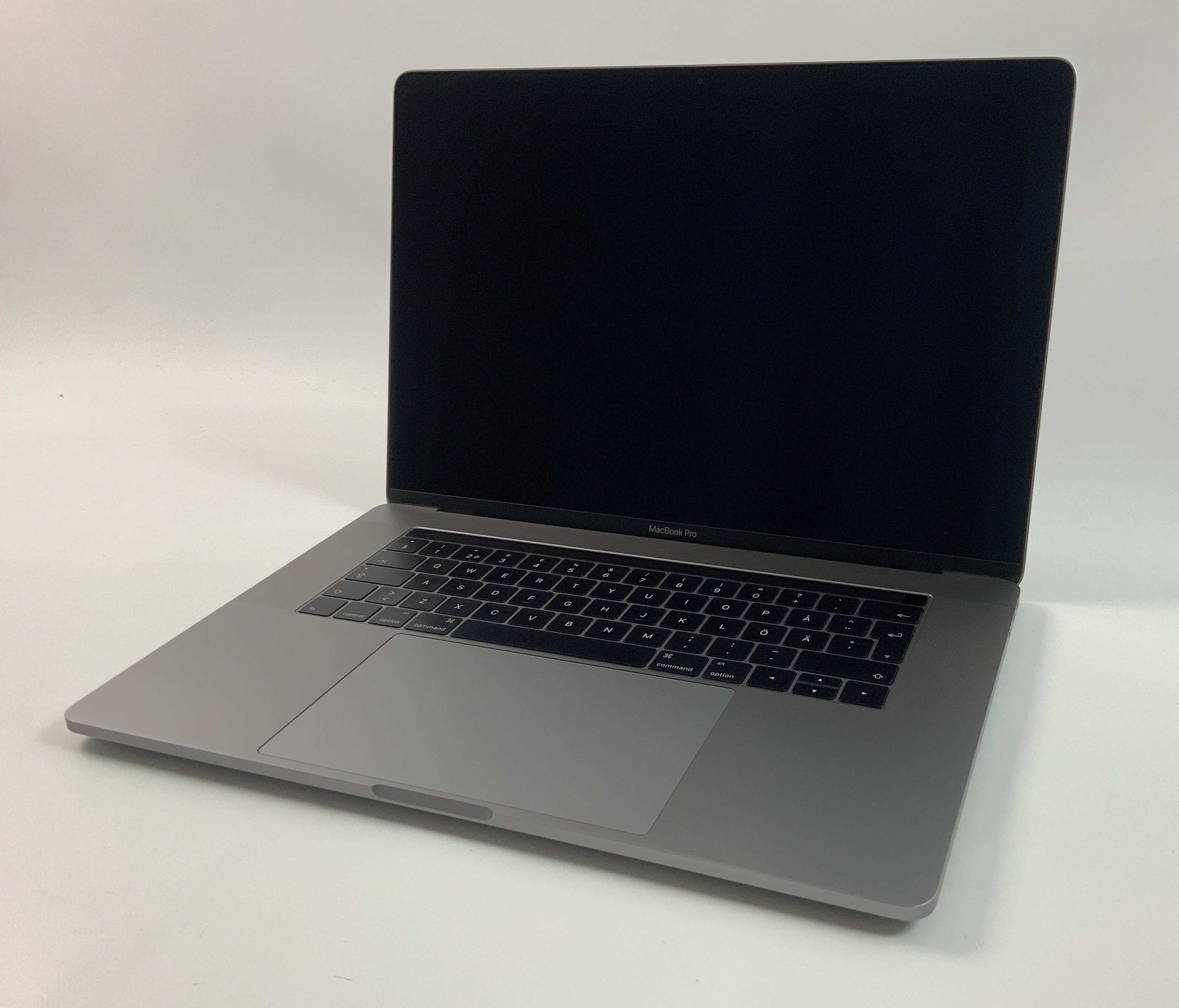 MacBook Pro 15" Touch Bar Late 2016 (Intel Quad-Core i7 2.9 GHz 16 GB RAM 512 GB SSD), Space Gray, Intel Quad-Core i7 2.9 GHz, 16 GB RAM, 512 GB SSD, Kuva 1